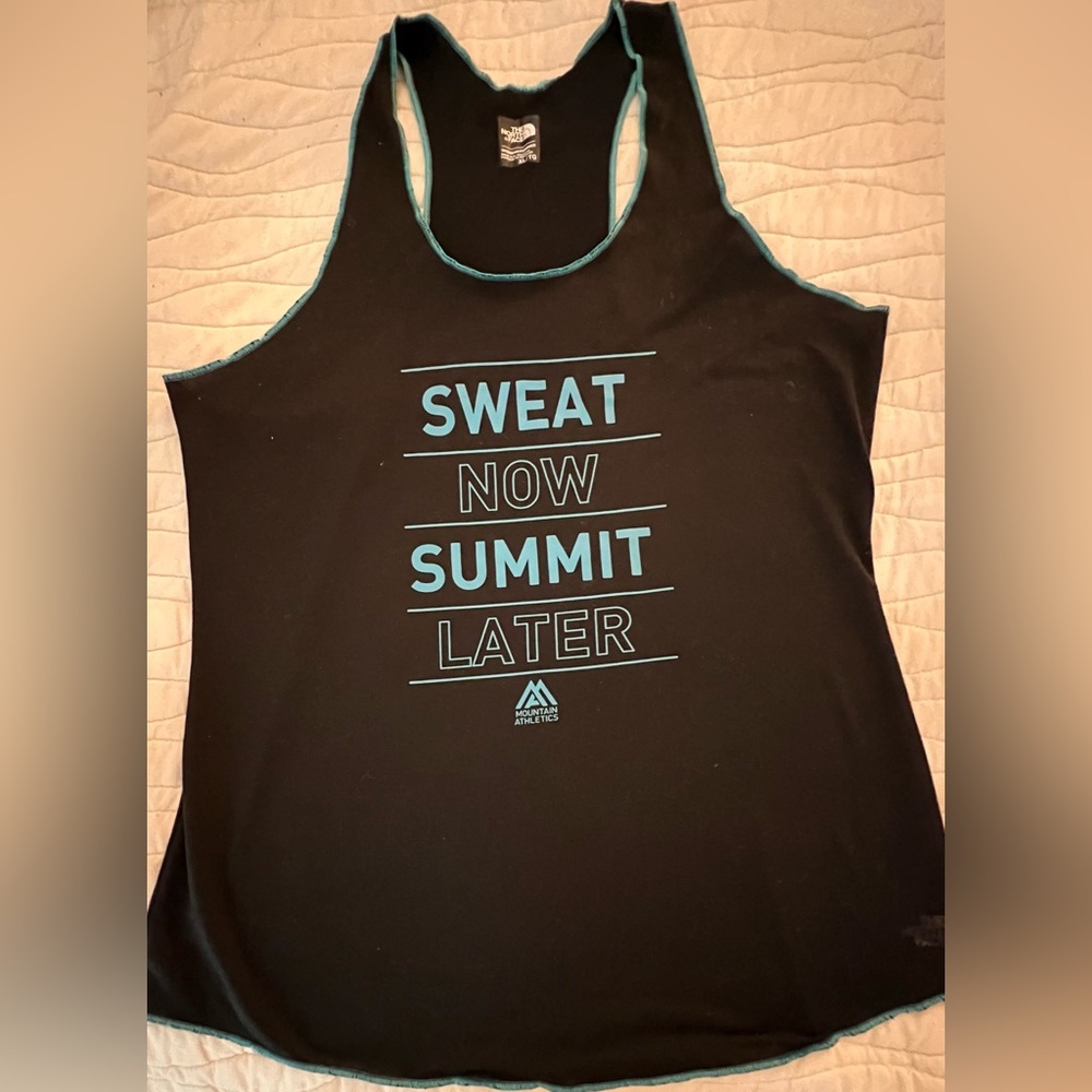 The North Face Black Summit Now Racer Back Tank Top Size XL